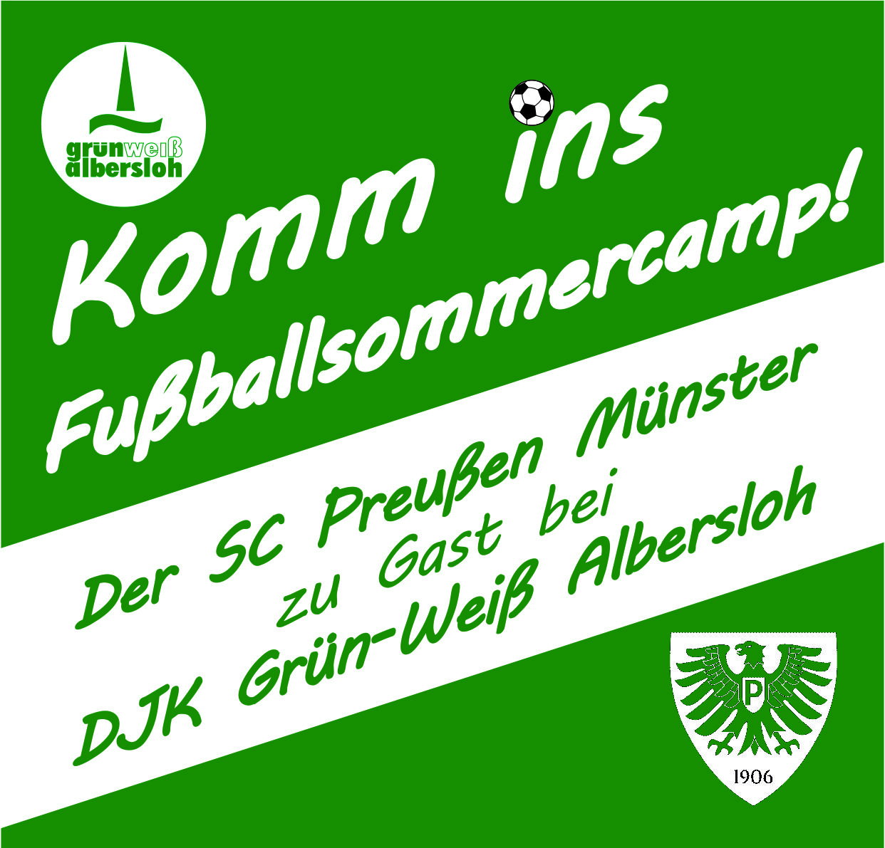 Fußball-Sommercamp mit dem SC Preußen Münster